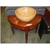 Image 1 : STONE LOOK BOWL SINK ON D TABLE STAND