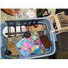 Image 1 : TOTE OF DOLL HOUSE AND DOLL FURNITURE