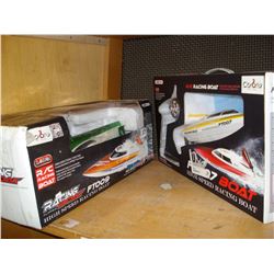 2 RC BOATS