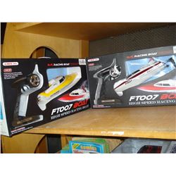 2 RC BOATS