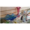 Image 3 : LOT OF ART GLASS ITEMS