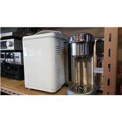 BREVILLE STAINLESS COFFEE MAKER AND BREAD MAKER
