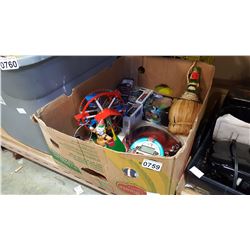 BOX OF TOYS