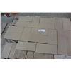 Image 1 : 145 SQFT NEW MADE IN GERMANY GAIL BEIGE CERAMIC 4.5 X 9.5 INCH TILES, 6 SQFT PER BOX, 24 BOXES TOTAL
