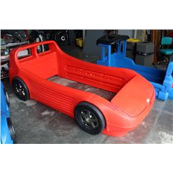 LARGE RED LITTLE TYKES CAR BED