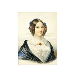 Peter Emanuel Thomas (1799 - 1873), Portrait of a Young Lady 