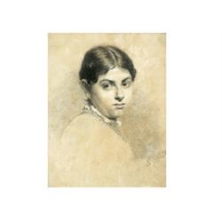 Zemplényi, Tivadar (Eperjes, 1864 - Budapest, 1917), Portrait of a Girl