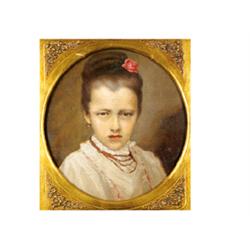 Hungarian painter (early 20th century), Grumpy Little Girl