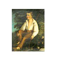 Szentgyörgyi, János (Nagyszalóc, 1793 - 1860), Fishing Boy