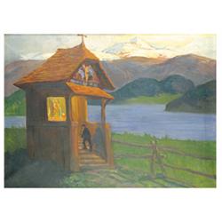 Zord, Arnold (Budapest, 1887 -), Chapel at the Waterside