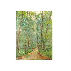 Gimes, Lajos (Miskolc, 1886 - 1945), Stroll in the Wood