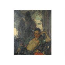 Czencz, János (Ostffyasszonyfa1va, 1885 - Szekszárd, 1960), Semi-nude 