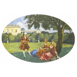 Pólya, Tibor (Szolnok, 1886 - Szolnok, 1937), Music in the Garden