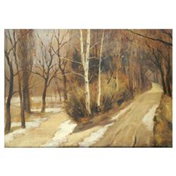 Edvi Illés, Aladár (Pest, 1870 - Budapest, 1958), Thawing of the Snow 