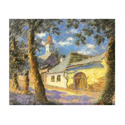 Sztelek, Norbert (Pusztaszentjakab, 1884 - Nagybánya, 1956), Street in Nagybánya 