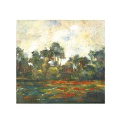 Balla, Béla (Arad, 1882 - Nagybánya, 1965), Field with Poppies 