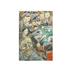 Róna, Klára (Pécs, 1901 - Budapest, 1987), Playing Billiards 