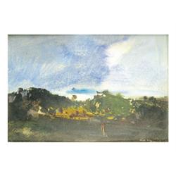 Áron Nagy, Lajos (Budapest, 1913 - Székesfehérvár, 1987), Landscape 