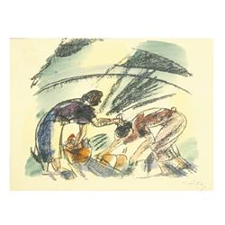 Márffy, Ödön (Budapest, 1878 - Budapest, 1959), In the Garden 