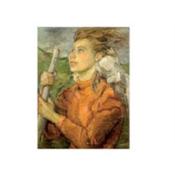 Florica Condescu, Girl Dressed in Red