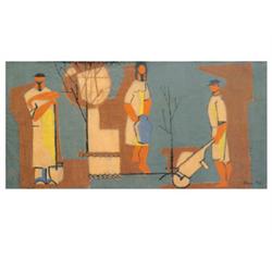 Domanovszky, Endre (Budapest, 1907 - Budapest, 1974), Fresco Plan 