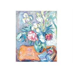 Vén, Emil (Fiume, 1902 - Budapest, 1984), Flower-piece 