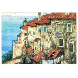 Hikádi, Erzsébet (Budapest, 1911 -), Mediterranean Landscape 