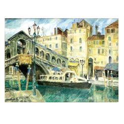 Udvary, Pál (Budapest, 1900 - Budapest, 1987), Rialto - bridge 