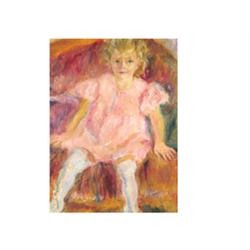 Frank, Frigyes (Budapest, 1890 - Budapest, 1976), Girl Dressed in Pink 