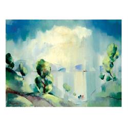 Ducsay, Béla (Versec, 1893 - Budapest, 1969), Danube in Mist - Zebegény 1931 