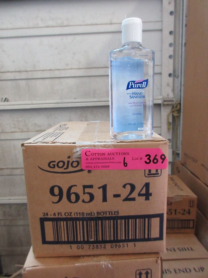 6 Cases of Purell Hand Sanitizer