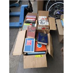 3 Boxes of Assorted Books