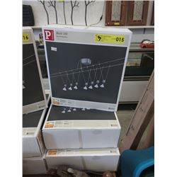 3 New Ceiling Mount Halogen Light Fixtures