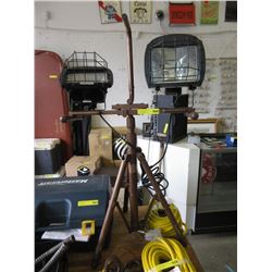 Telescopic Double Head Work Light
