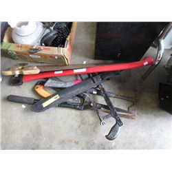 Machete, Clippers, Axes, Saws & More