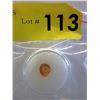 Image 1 : 1 CT Orange Baltic Amber with Insect Inclusion