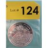 Image 1 : 1 Oz. .999 Silver Aztec Pyramid Rare Dated Round
