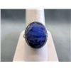 Image 1 : Custom Made Blue Sapphire Ring