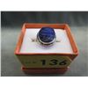 Image 2 : Custom Made Blue Sapphire Ring