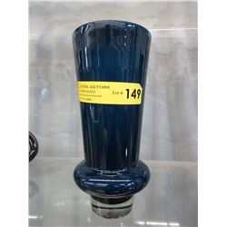 Mid Century Modern Cased Glass Hoop Vase