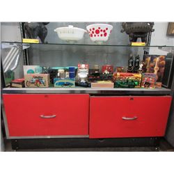 Shelf Lot of 30+  Avon & Other Containers