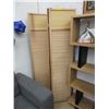 Image 1 : Wood & Bamboo Tri-Fold  Screen