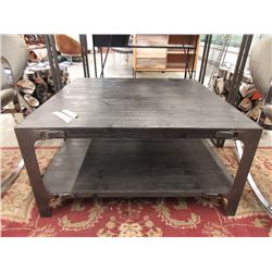 New Fulton Coffee Table with Metal Detail