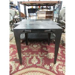 New Fulton Side Table with Metal Detail