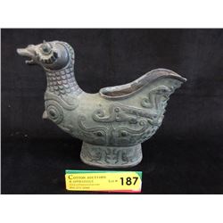 Vintage Asian Bronze Jug