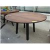 Image 1 : New Tri-Mesa Round Dining Table - Floor Model