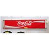 Image 1 : 1976 Enjoy Coca-Cola Tin Advertising Sign