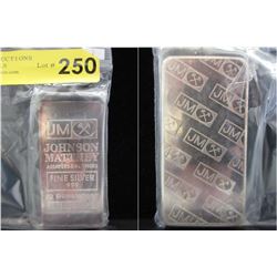 10 Oz. Vintage Johnson Matthey .999 Silver Bar