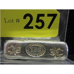 Rare 2 Oz. Yeager Mint .999 Silver Loaf Bar
