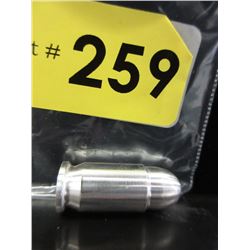 1 Ounce .999 Silver 3-D Bullet